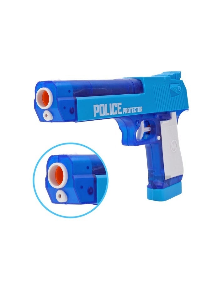 TOY GARDEN 2-in-1 Soft Bullet Gun & Water Gun Set with Handcuff and Police Badge – Kids Police Role Play Toy Game Set - Image 4