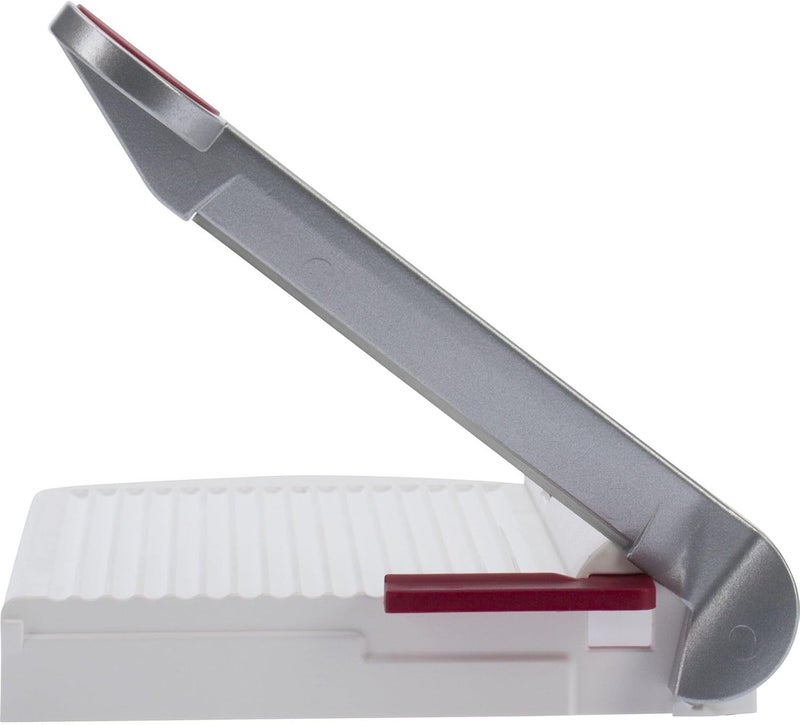 Westmark Germany Multipurpose Stainless Steel Cheese and Food Slicer with Board and Adjustable Thickness Dial (White) - - Image 4