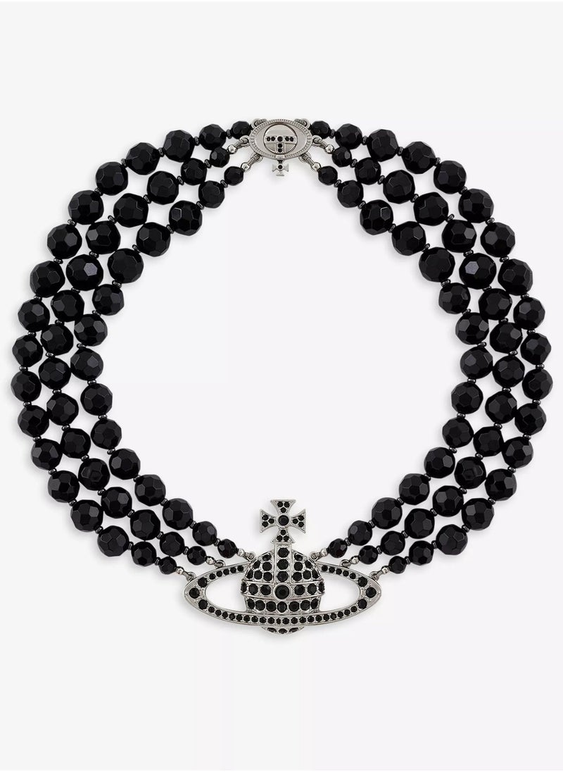 Vivienne Westwood Vivienne Westwood Messaline Three Row Choker  - Image 3