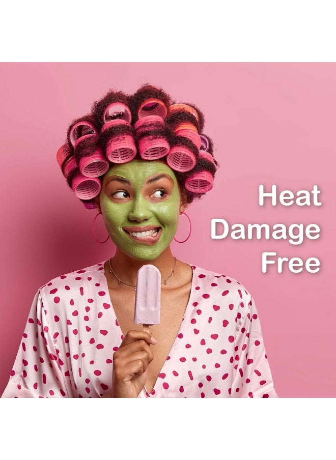 Sweetpea - SWEETPEA�6PCS Hair Rollers For Hair Curling | Self Grip Holding Rollers | Rollers for Hair - Hair Rollers for Long Medium Short Hair(SVR007)(4 X 6 CM) - Image 1