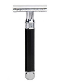 Edwin Jagger Ebony Octogonal Double Edge Razor De86811 Razor By Edwin Jagger  - Image 1