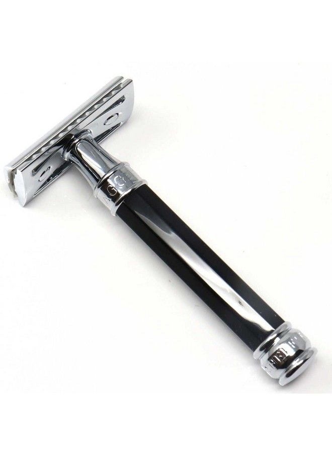Edwin Jagger - Ebony Octogonal Double Edge Razor De86811 Razor By Edwin Jagger - Image 1