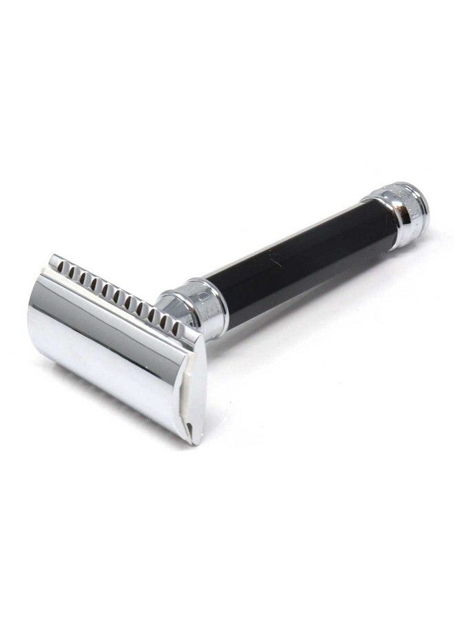 Edwin Jagger - Ebony Octogonal Double Edge Razor De86811 Razor By Edwin Jagger - Image 1