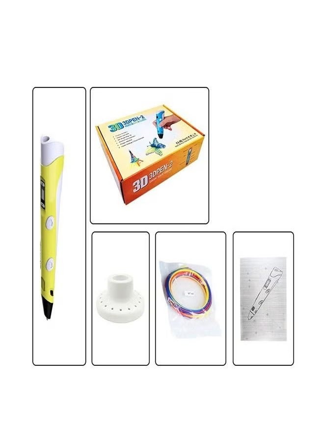 JAJEEK 2-Pack 3D DIY Graffiti Drawing and Printing Pens for Kids – Creative 3D Printing Pen Art Toy Set for Boys & Girls – Educational STEM Craft Gift for Ages 5+ – Fun & Safe Drawing Tools for Imaginative Learning and Early Art Skills Development - Image 3