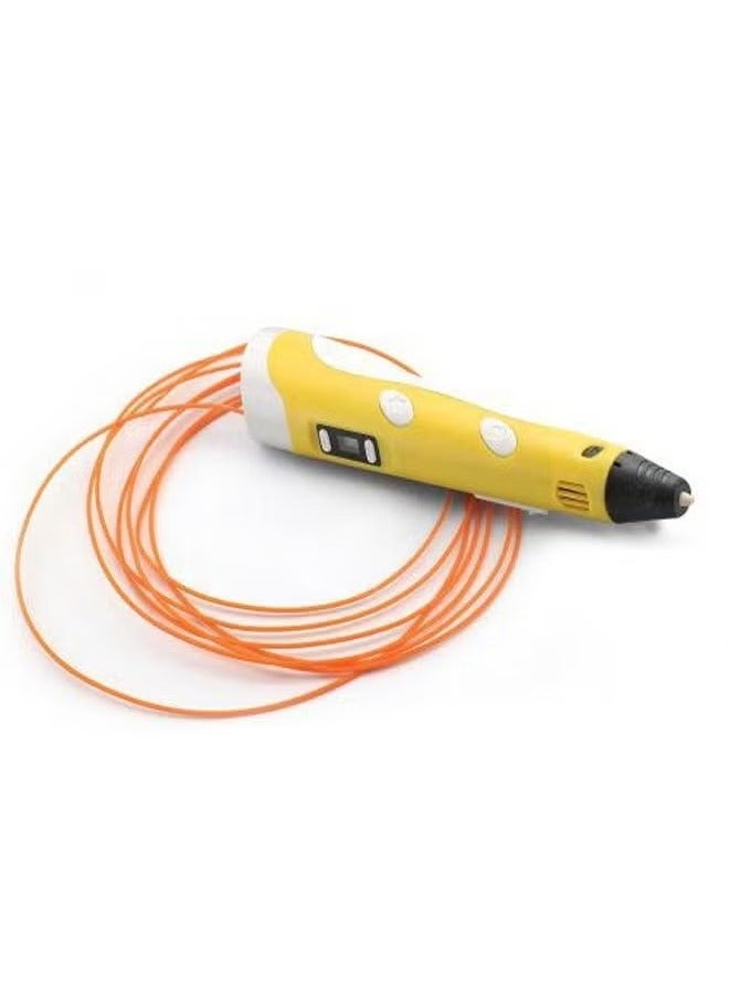 JAJEEK 2-Pack 3D DIY Graffiti Drawing and Printing Pens for Kids – Creative 3D Printing Pen Art Toy Set for Boys & Girls – Educational STEM Craft Gift for Ages 5+ – Fun & Safe Drawing Tools for Imaginative Learning and Early Art Skills Development - Image 5