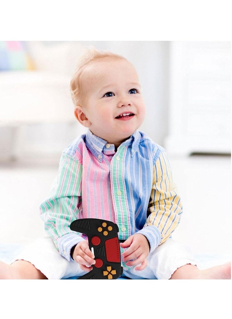 Teething Toys for Baby 6+ Months, Sensory Teether Toys, Silicone Game Remote Controller Teethers for Toddler