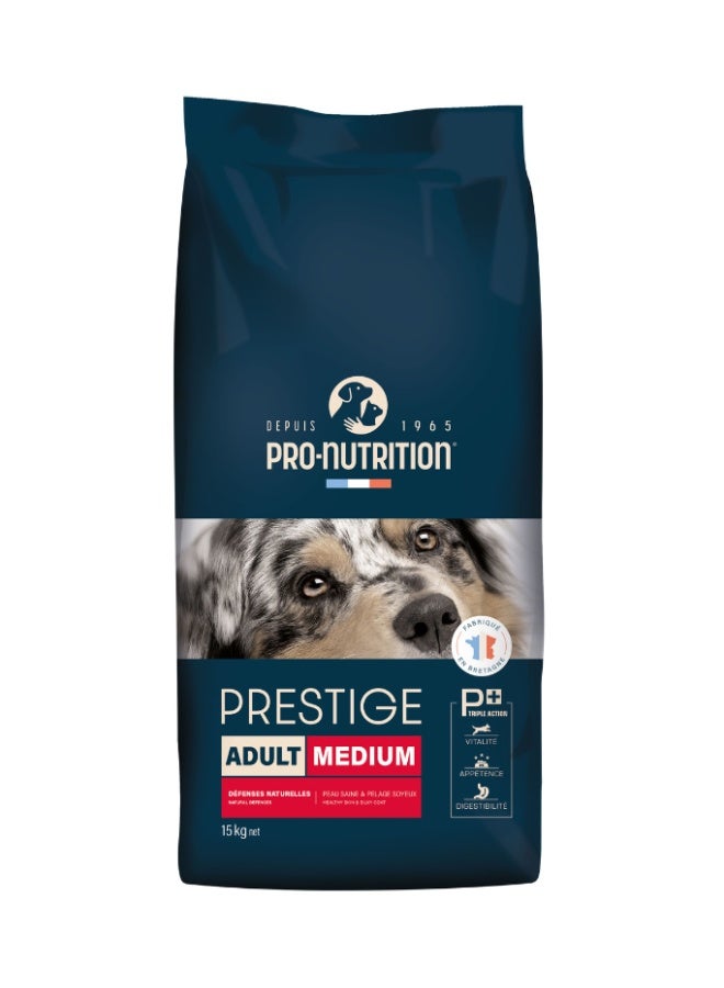 Pro nutrition Prestige Dog Adult Medium 15Kg - Image 1