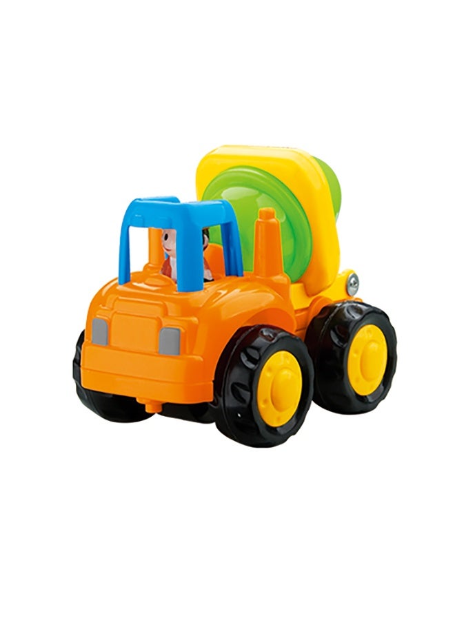 هولا Hola Builder Construction Truck, Friction Powered Toy Truck, Realistic Design w/ Movable Parts, Durable & Interactive Play, Encourages Imaginative Play & Fine Motor Skills, Cement Mixer 18M+ - Image 1