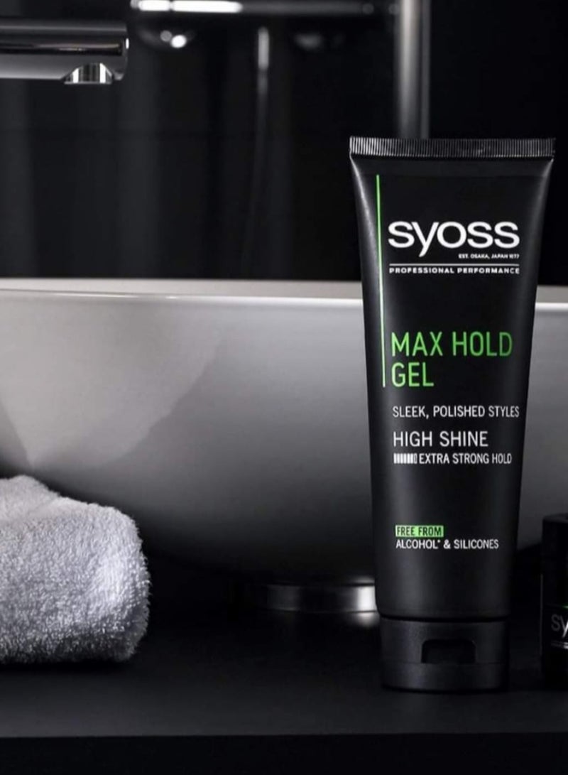 SYOSS Max Hold Hair Styling Gel 250ml - Image 2