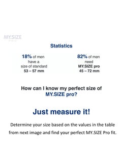 My Size Pro Ultra Thin Condoms 10 Pieces (69 Size) – Odorless, Long Lasting, Sustainable, Premium Quality for Maximum Comfort, Pleasure, and Sexual Health – Proper Fit Reduces Risks and Enhances Protection – Latex Men Condoms Available in Multiple Sizes (45 to 72)  - Image 5