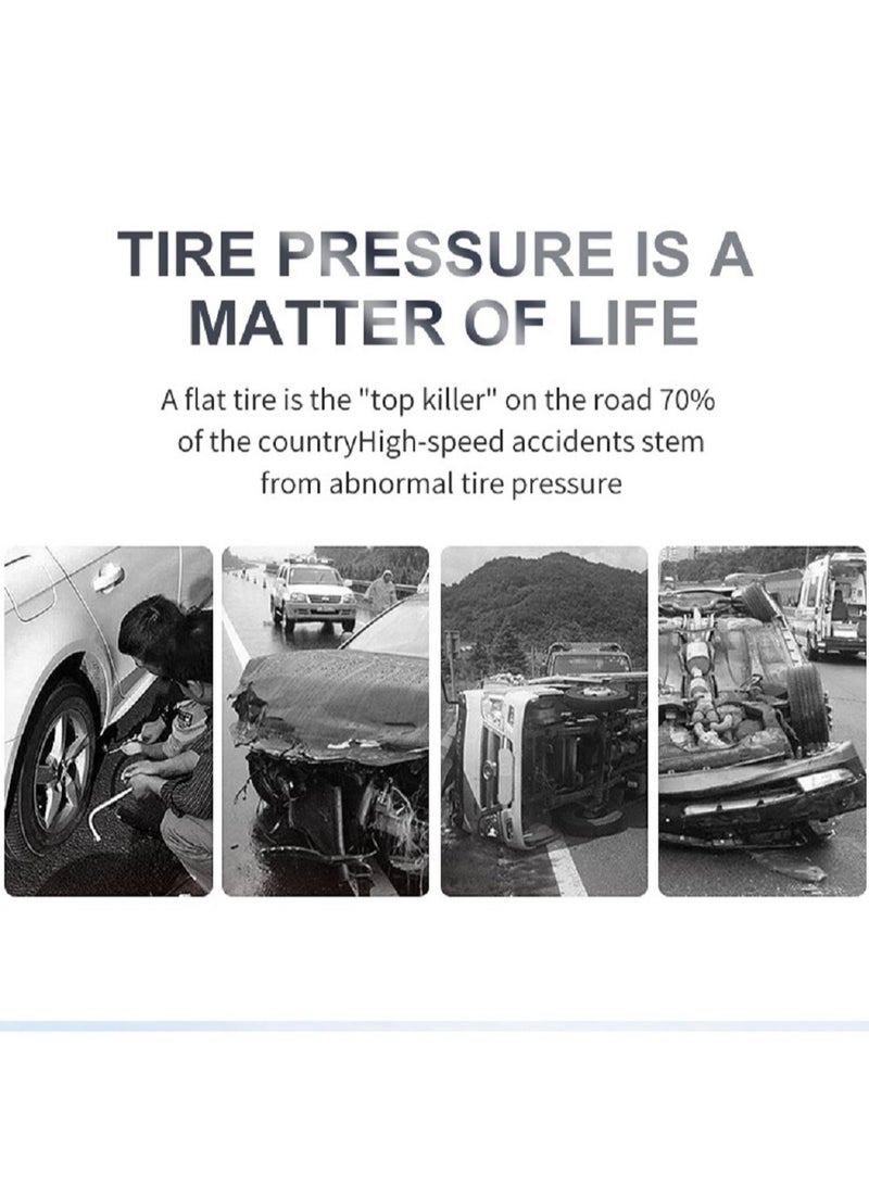 Loquat Wireless Solar Tire Pressure Monitor Tire Detection Monitoring - Image 3