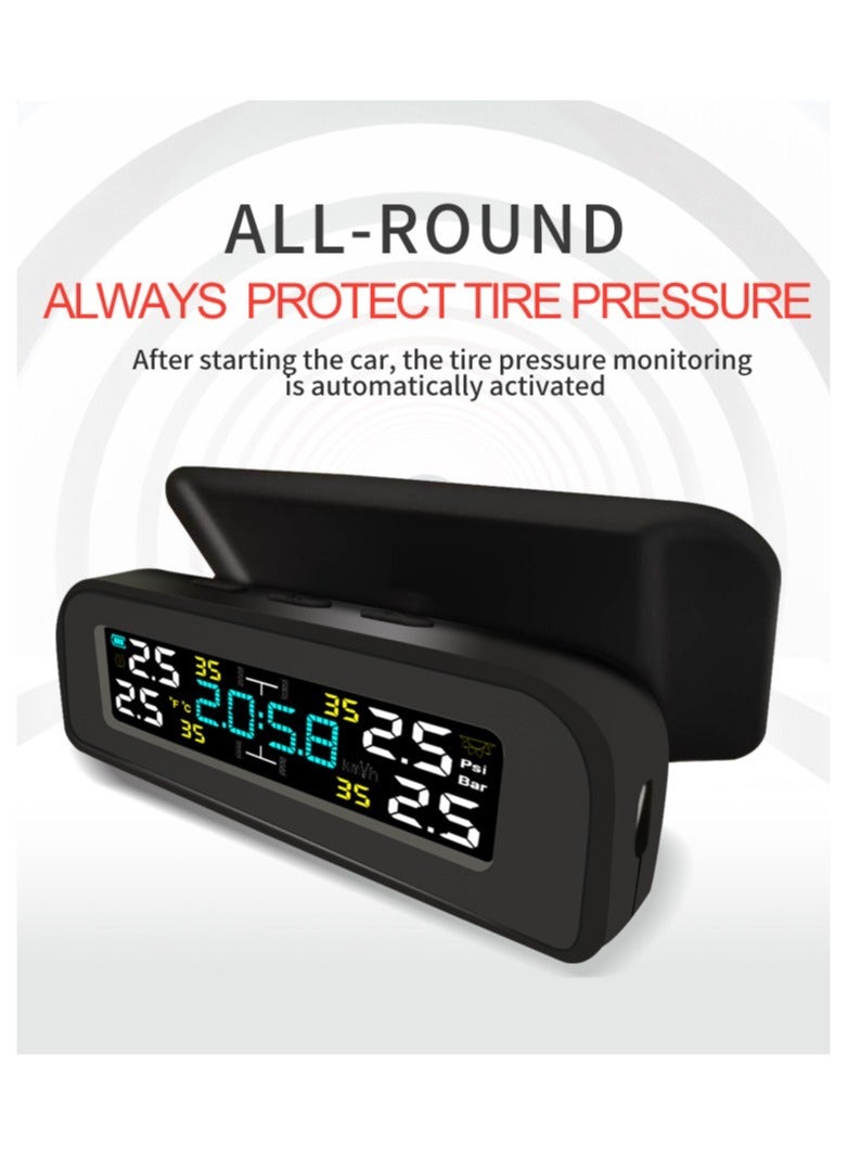 Loquat Wireless Solar Tire Pressure Monitor Tire Detection Monitoring - Image 4