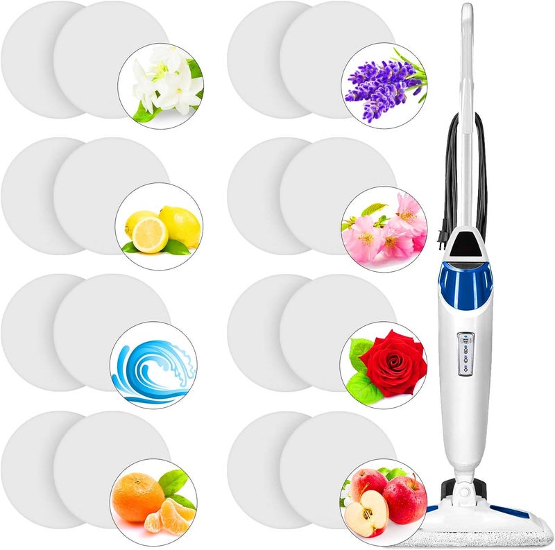 Maitys 24 Pcs Replacement Steam Mop Scent Discs Fragrance Scented Pads 8 Different Fragrance Discs Compatible with Bissell Powerfresh and Symphony Series Fits Model 1940, 1806 and 1132(24 Pieces) - Image 1