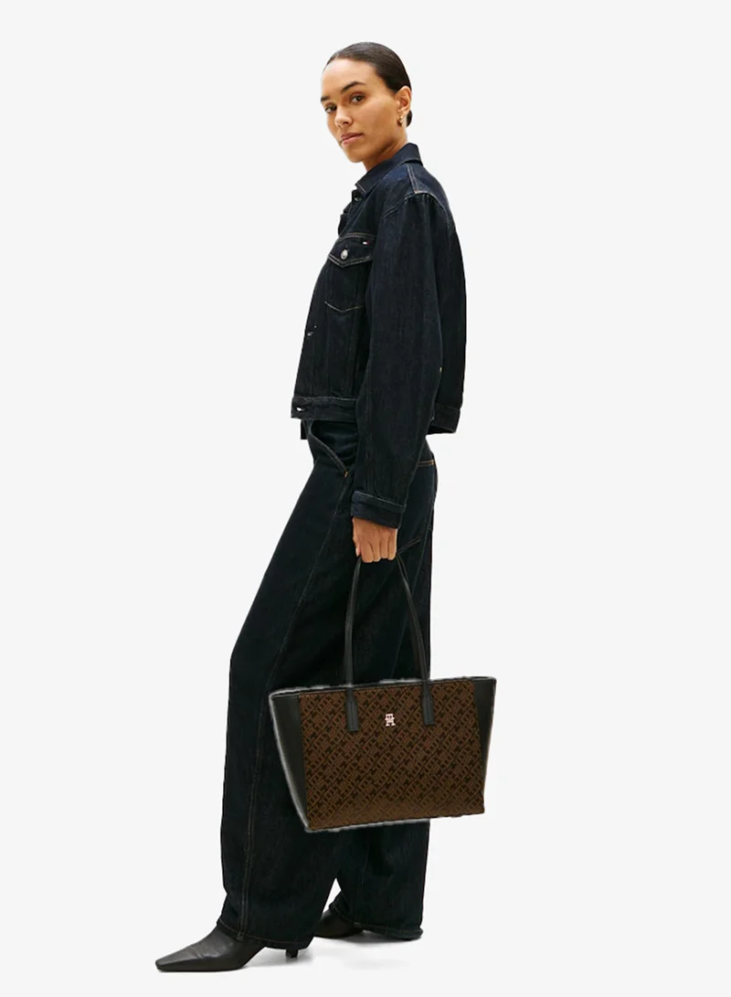 TOMMY HILFIGER Namshi Exclusive- Jacquard Tote Bag