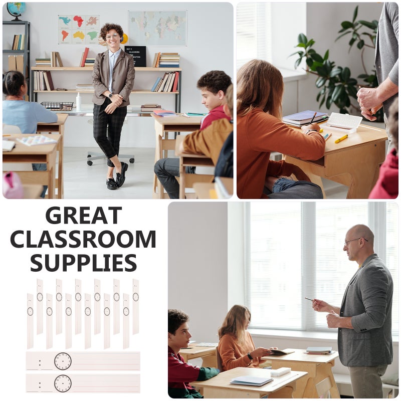 18 Sheets Learning Sentence Strips Word Strips Kids Erasable Sentence Strips - Image 4