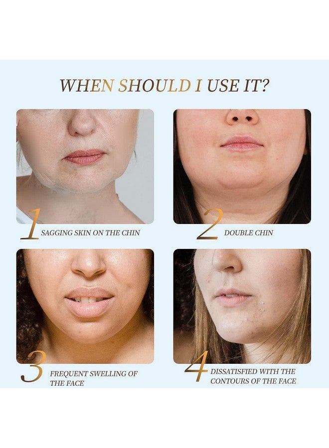 PIERCELL ENTERPRISE Piercell¬Æ V Line Lifting Face Mask, Double Chin Reducer Mask V Shaped Slimming Face Mask Chin Up Patch for Firming Tightening and Moisturizing Skin Ultra-thin Strap Band Anti Wrinkle Mask - Image 3