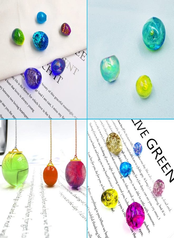 SourceTon 2 Pcs Ball Silicone Resin Molds for Jewelry Making, SourceTon Ball Epoxy Molds for DIY Pendants, Earrings, Necklaces, Reusable Craft Molds for Resin Art, Gifts - Image 2