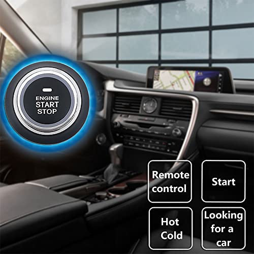 MACHSWON Remote control starter with 164ft range lockunlock control Universal for 12V cars Car Keyless Entry Engine Start - Image 3