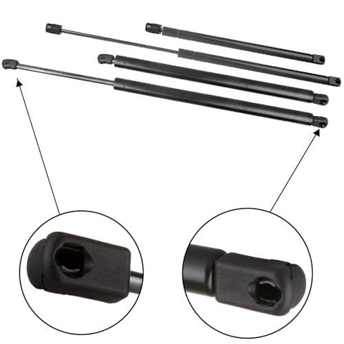 SCITOO دعامات رفع SCITOO 4574 تناسب شيفروليه تريل بليزر 2006-2008، لشيفروليه تريل بليزر EXT 2002-2006، لجيمسي إنفوي 2005-2006، دعامات رفع خلفية يسار ويمين + زجاج نافذة 4 قطع - Image 4