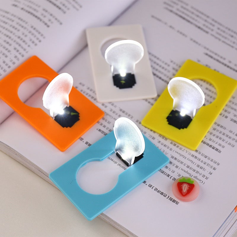 Mini Foldable Card LED Night Light Bulb, Creative Portable Gift, Custom Logo - Image 1