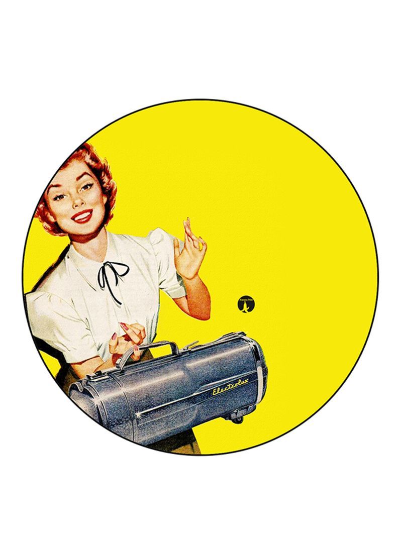 RKN Vintage Art Printed Fridge Magnet Multicolour - Image 2