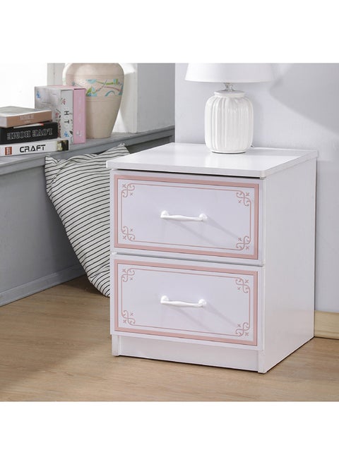Hazel 2-Drawer Nightstand 39.5 x 47.5 x 39.5 cm