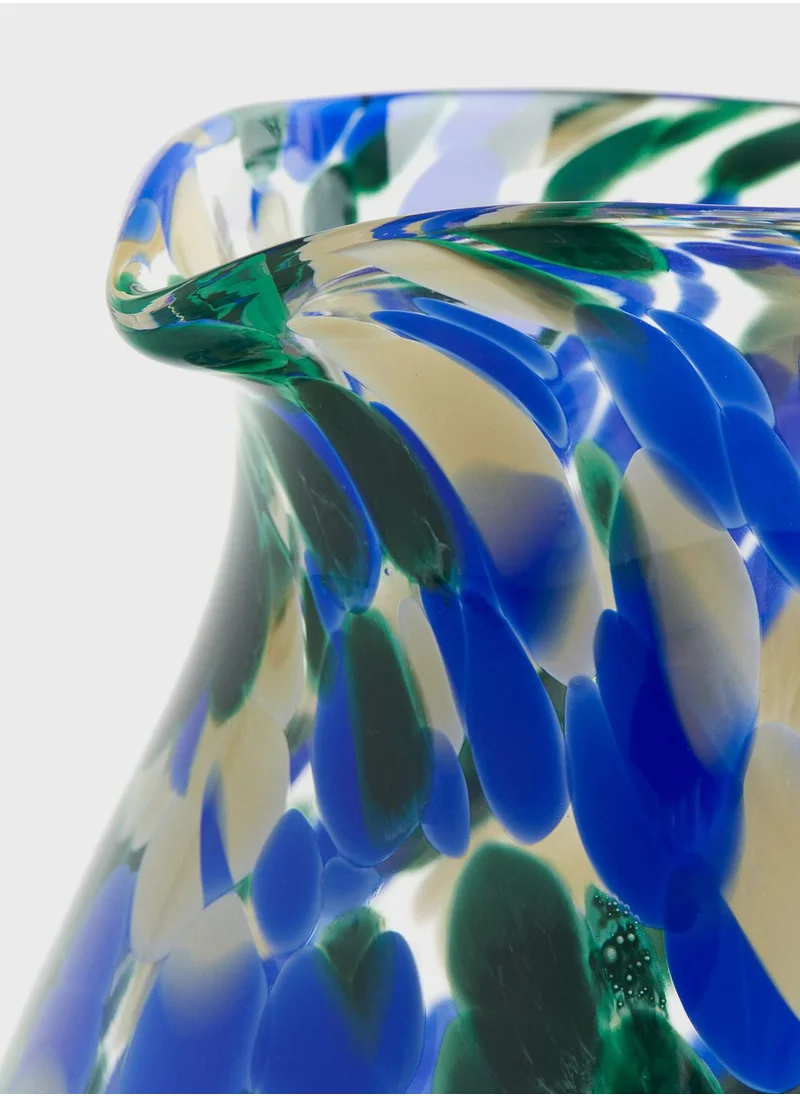 H&M Patterned Glass Jug