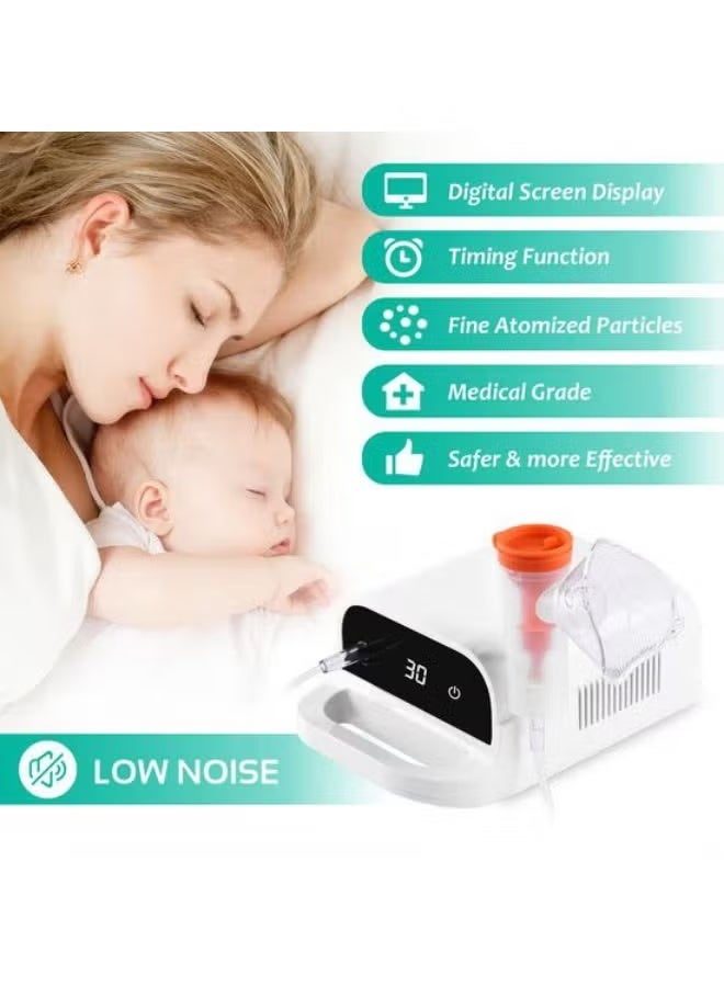 Celia Compressor Nebulizer – Asthma & Allergy Treatment – Fine Mist Delivery – Low Noise – Suitable for Adults & Kids - Image 5