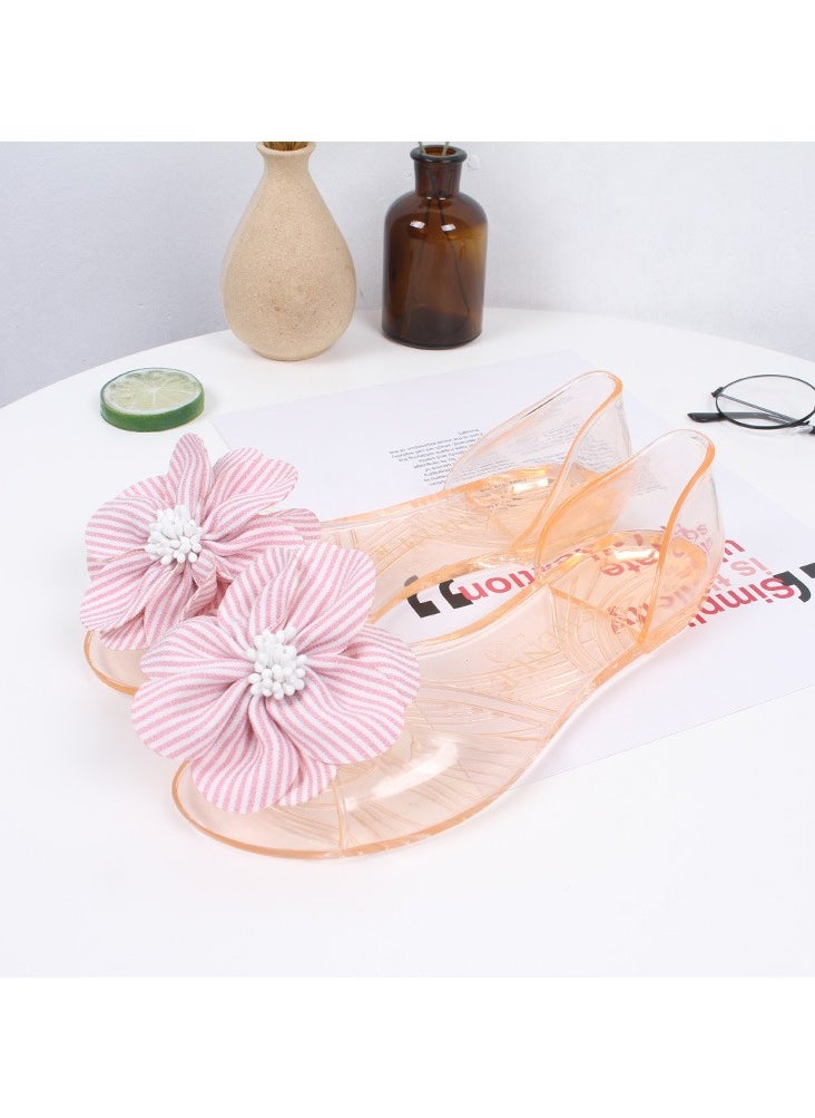 KUYING New Fashion Outgoing Flat Bottom Slippers  - Image 1