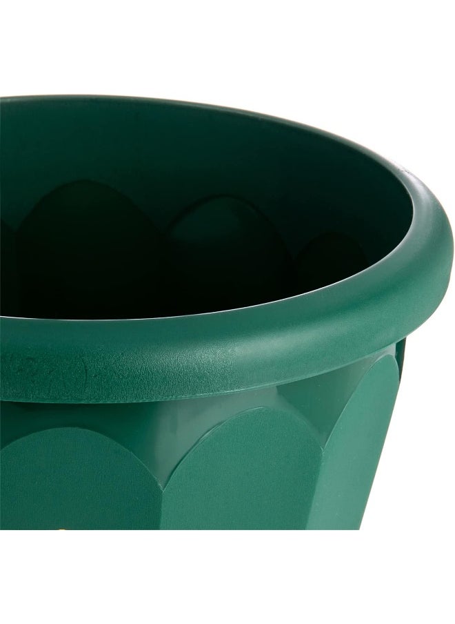 AKDC AKDC Lotus Plastic Planter Green  - Image 3