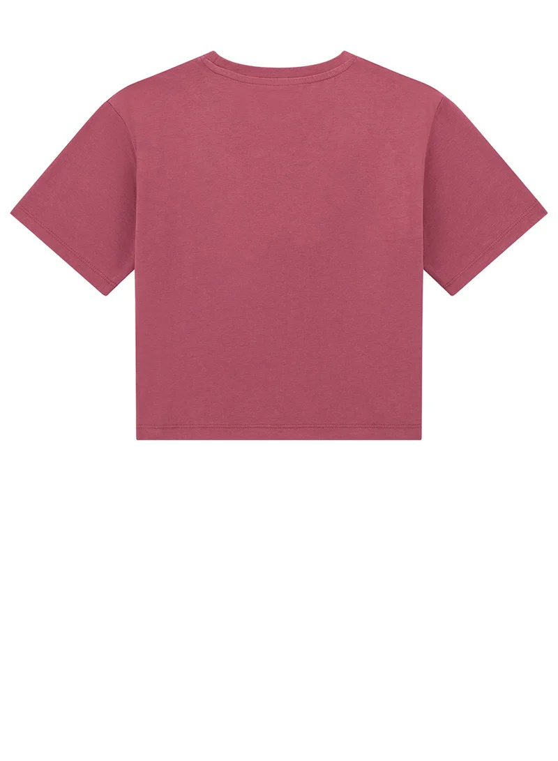 GUESS Kids Graphic Crew Neck T-Shirt
