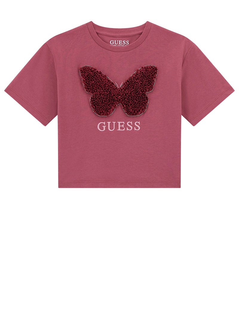 جس تيشيرت جرافيك برقبة دائرية للأطفال - Image 1