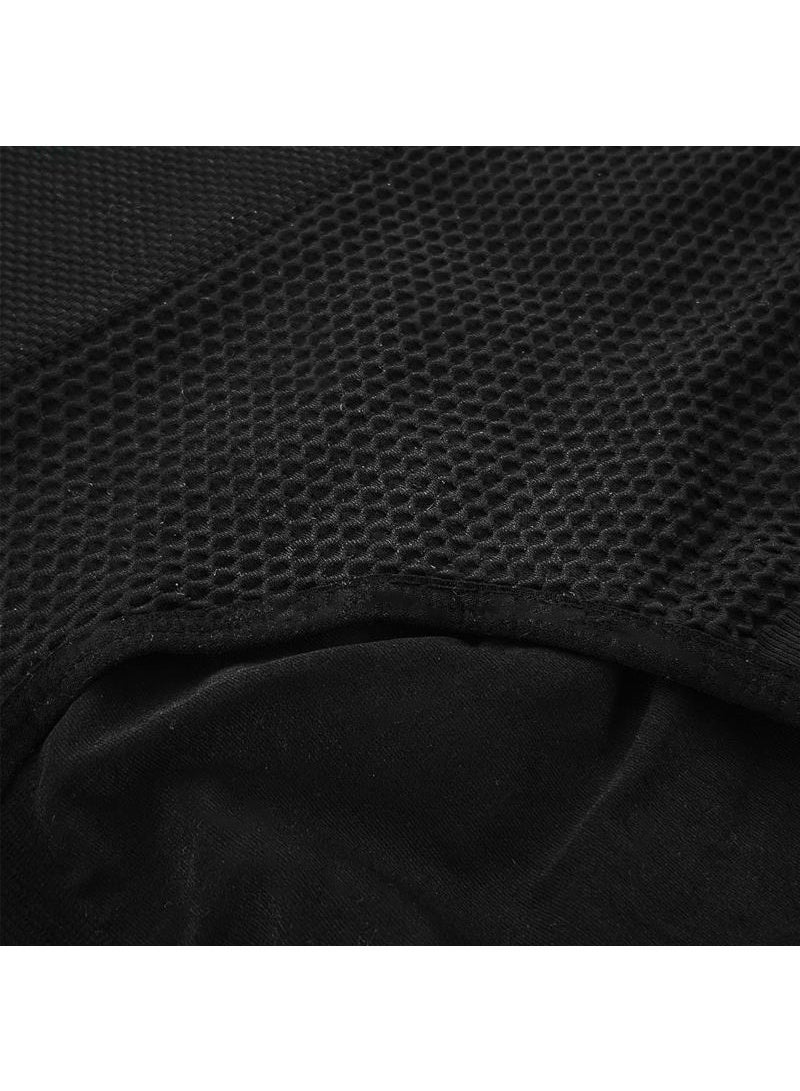 AGD Women's High Waist Tummy Waist Body Shaper Panties, Black - Image 3