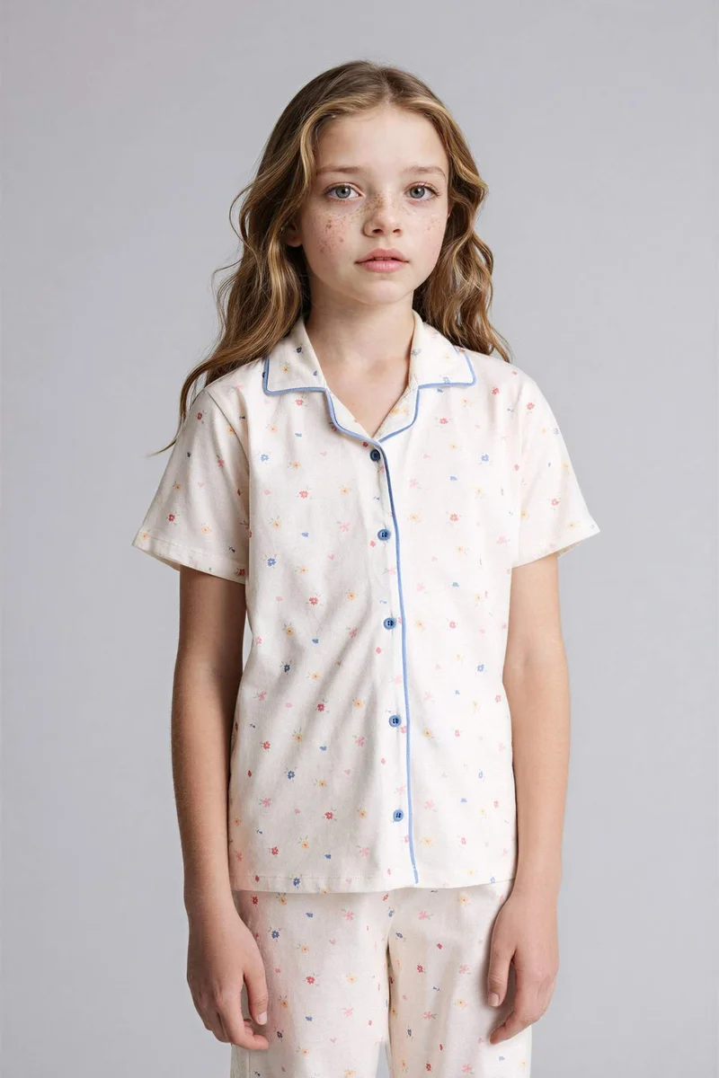 DeFacto 2 piece Regular Fit Knitted Pyjamas