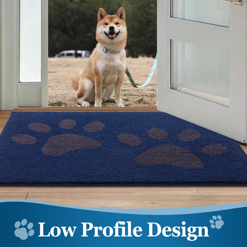 Buganda Buganda Dog Door Mat for Muddy Paws Absorbent Dirt Trapper