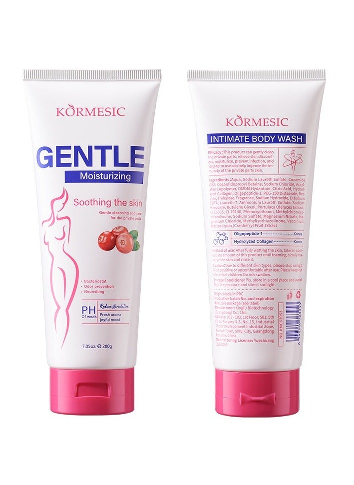 Kormesic - Intimate Wash Gel 200g - Gentle & pH-Balanced - Image 1