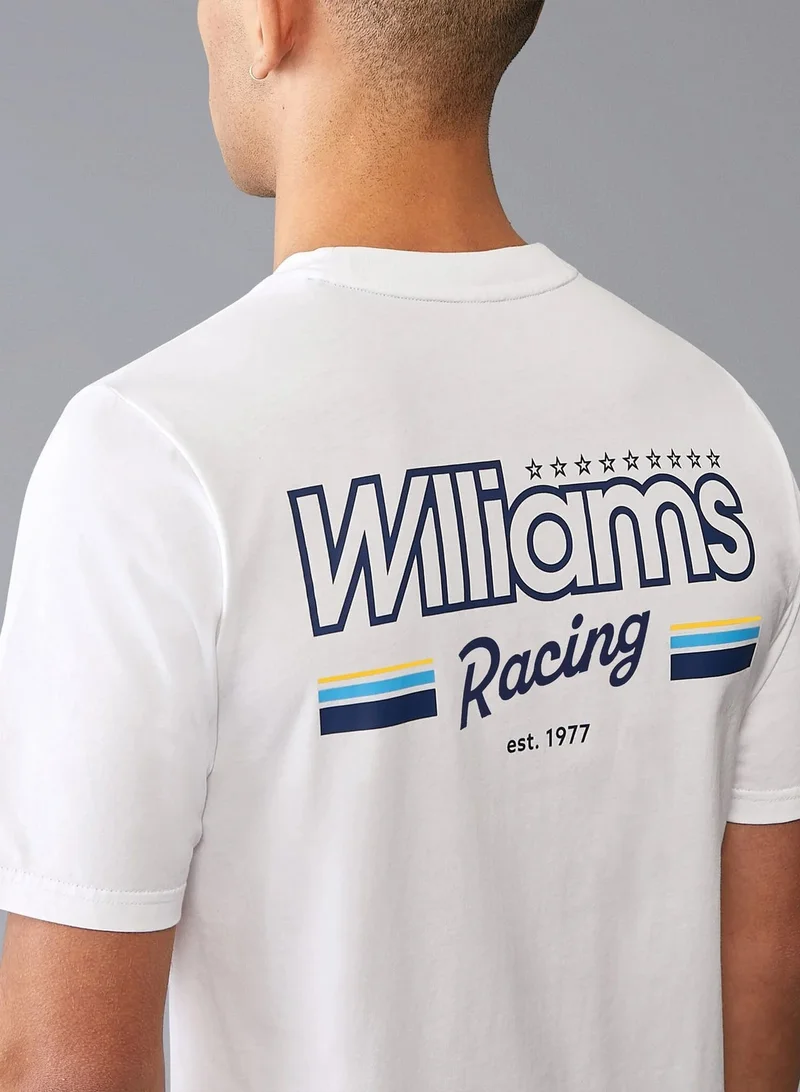 Williams Racing  WILLIAMS RACING FW MENS LEGACY TEE for Men | Best Price UAE