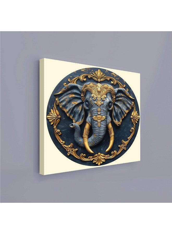 RANDOM Modern Art Canvas Painting Home Décor Wall Painting With Frame For Living Room, Office (RAC-1868) - Image 3