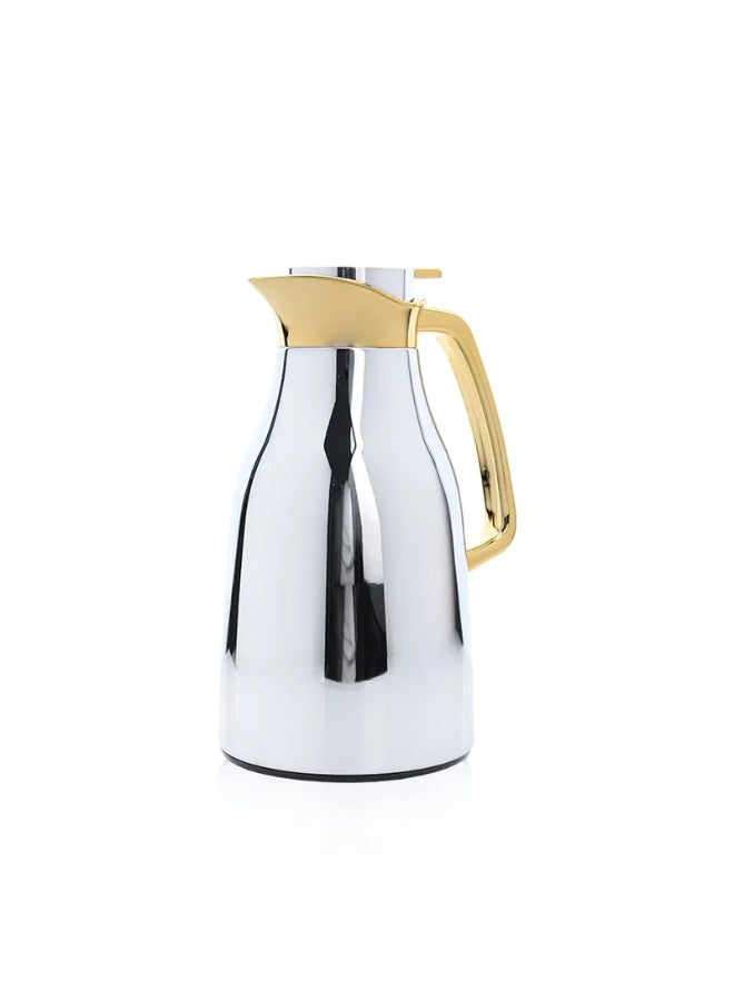 Tavolo thermos silver gilt 1.3 litres - Image 1