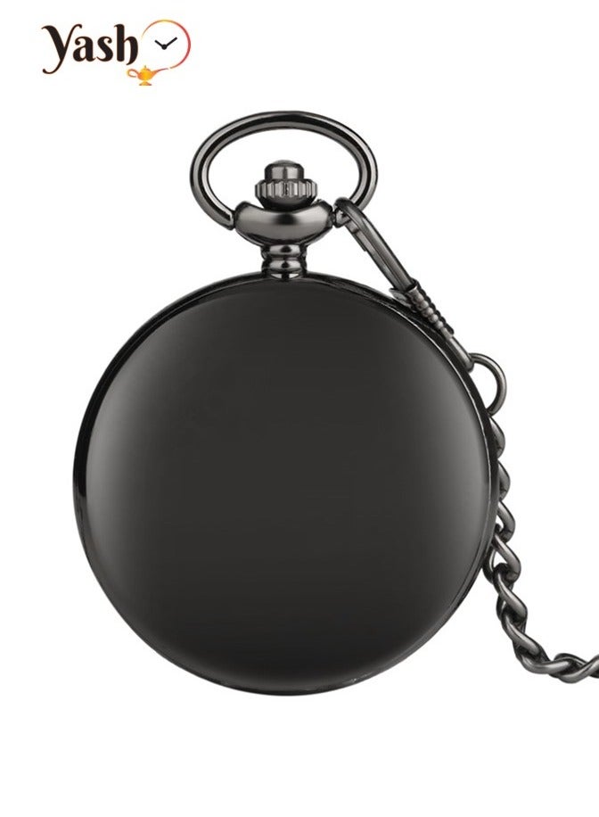 YASH Yash Retro Pocket Watch for Husband I Love You Quartz Timepiece with Chain and Elegant Packaging – A Perfect Gift  - Image 4