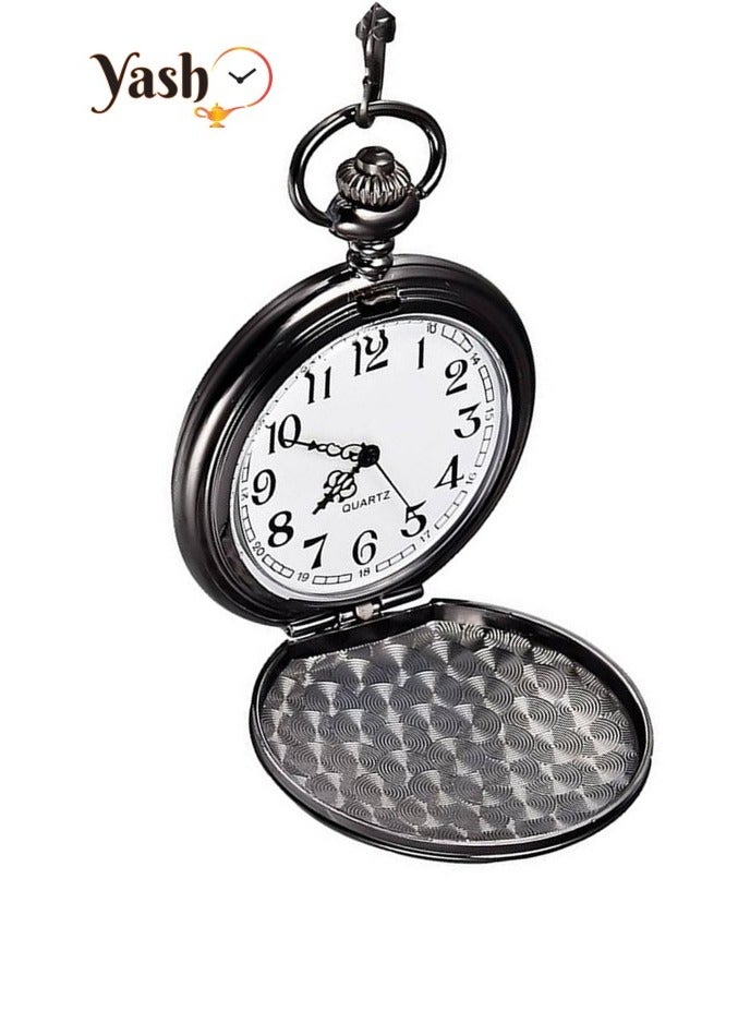 YASH Yash Retro Pocket Watch for Husband I Love You Quartz Timepiece with Chain and Elegant Packaging – A Perfect Gift  - Image 5