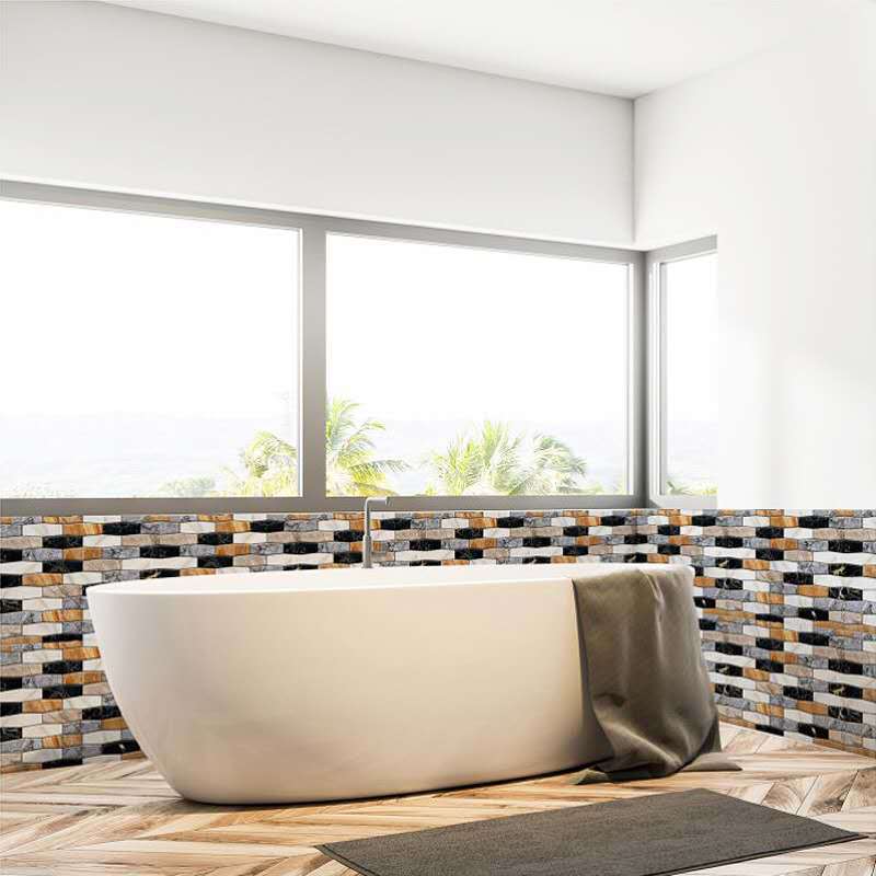 Supply Pvc Self-Adhesive Wall Stickers Waterproof Anti-Fouling Beautification Decoration Living Room Tv Background Wall 30*30Cm - Image 5
