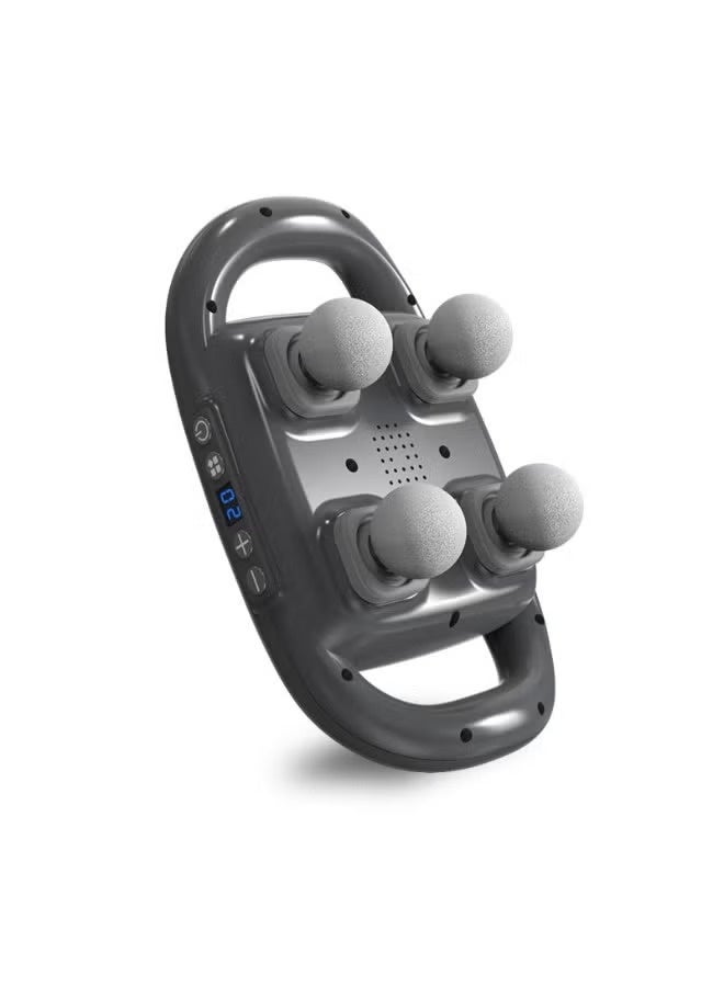 مسدس تدليك لتخفيف آلام الظهر والساق والرقبة والكتف والجسم لتدليك الأنسجة العميقة من ، 6 أوضاع تدليك و 4 رؤوس - Image 1