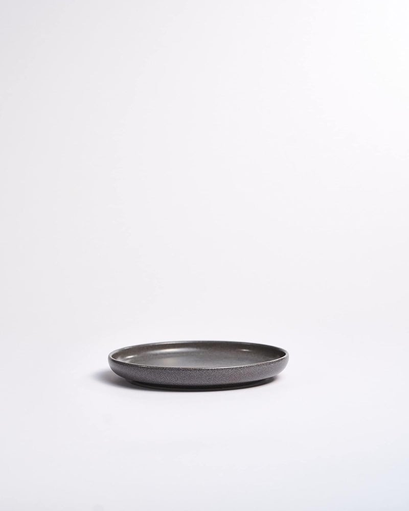 Norling Studio Handcrafted Handmade Stoneware Stone Semi Matt Small Plates 17 CmSet of 1 Ceramic Small Plates for Salad - Image 2