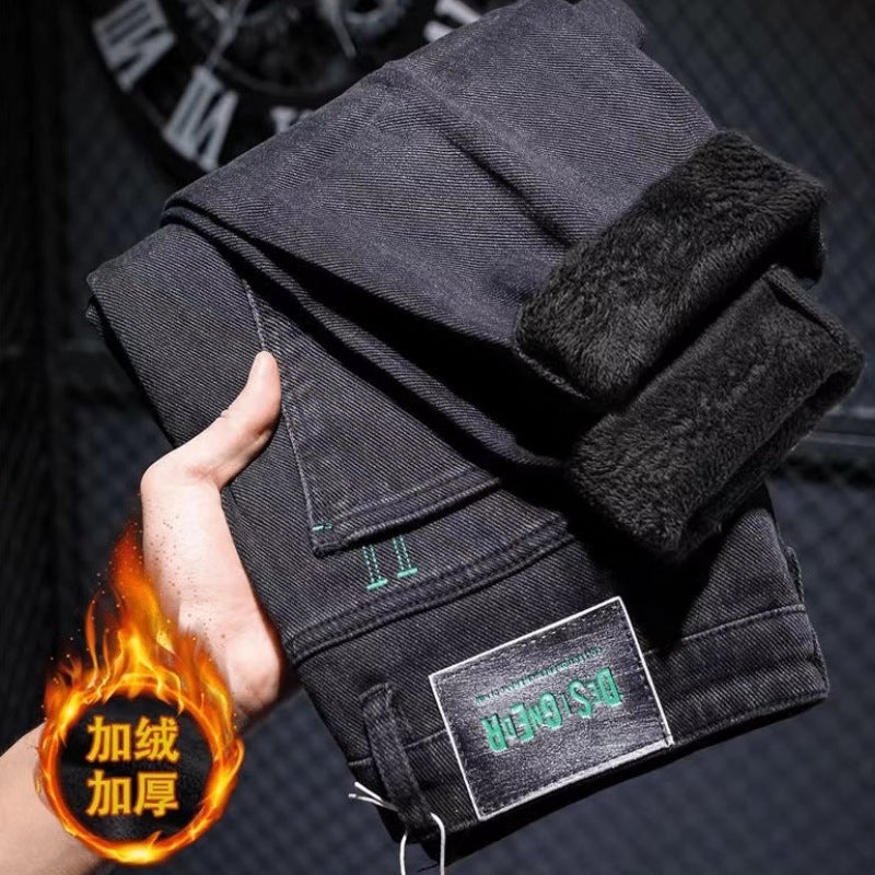 Unisex Classic Denim Jeans Loose Fit Daily Outdoor Wear - Image 2
