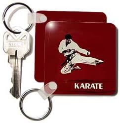 3dRose Karate  Key Chains 225 x 45 inches set of 2 kc_3149_1 - Image 2