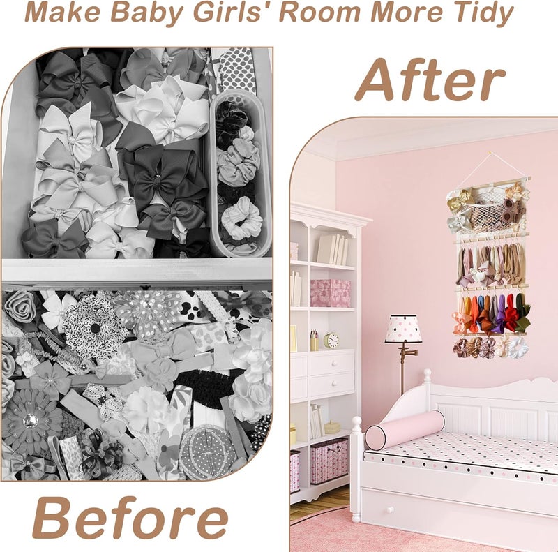 Kangaroo Headband Holder Hair Bows Organizer for Baby Girls - Image 3