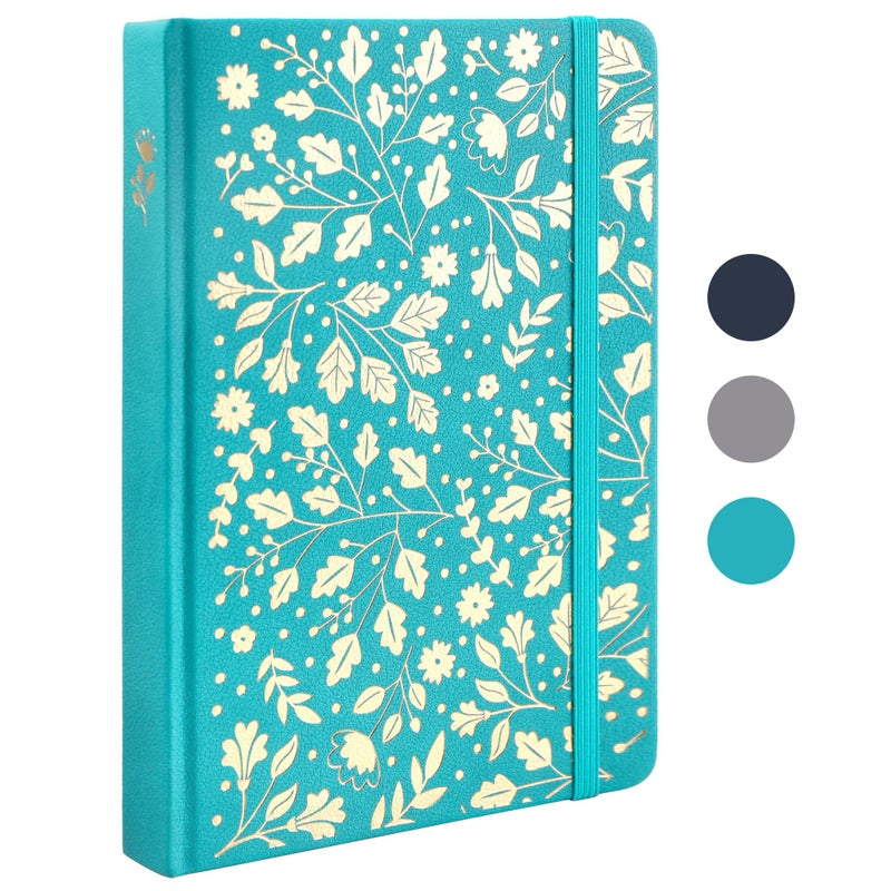 TIEFOSSI Dot Journal, Vintage Journal Notebook for Women Men, 160 GSM 192 Premium Pages, A5 Hardcover Journaling Notebooks Gift, for Travel Office Daily Writing - Image 1