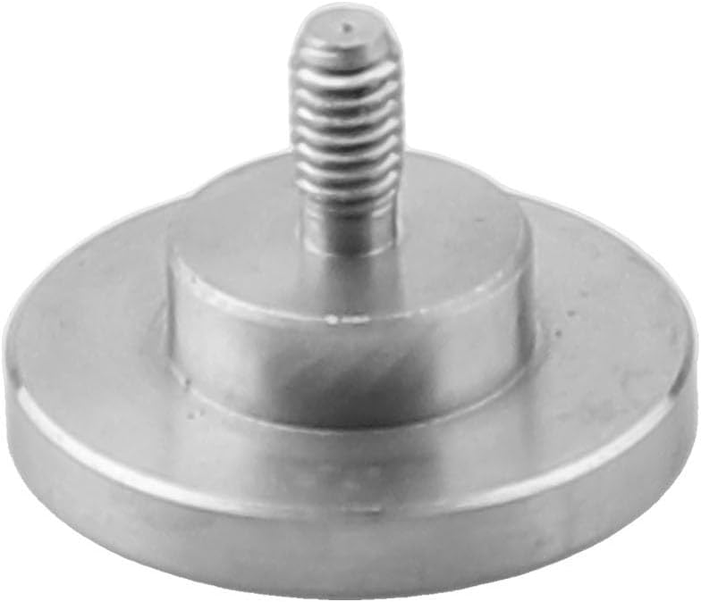 Stainless Steel Flat Contact Point For Dial Thickness Gauge M2 5 Thread Size D15xL5 - Image 1