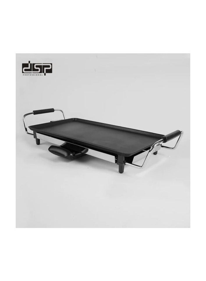 DSP Professional 2000W Electric BBQ Grill features a non-stick surface, even heat distribution, and a sleek design that's easy to use and clean, perfect for healthy indoor grilling. - Image 4